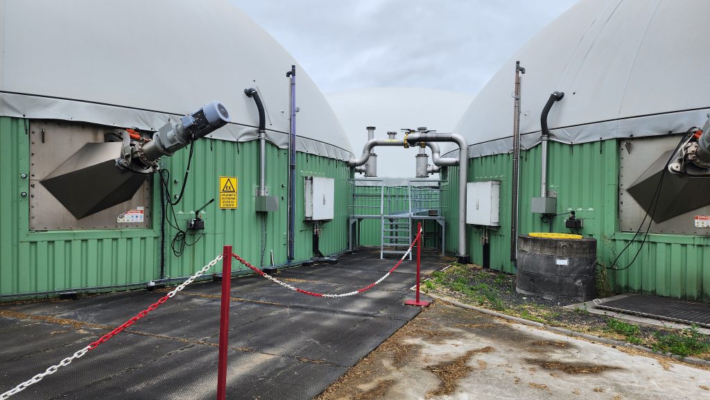 Biogas digester tank